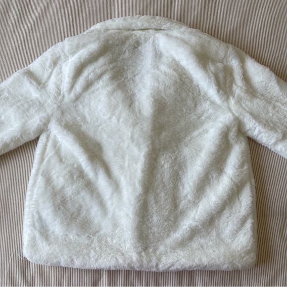 Cream Teddy Jacket - Picture 5 of 5